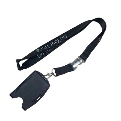 Business Events Promotional Custom Made Screen Printed Lanyard With Card Holders