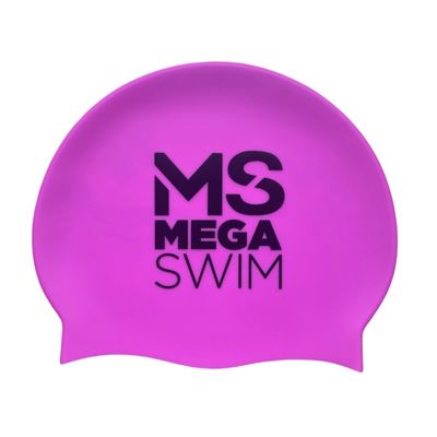 Promotional Kids Adults Size Silicone Swimming Cap With Custom Printing